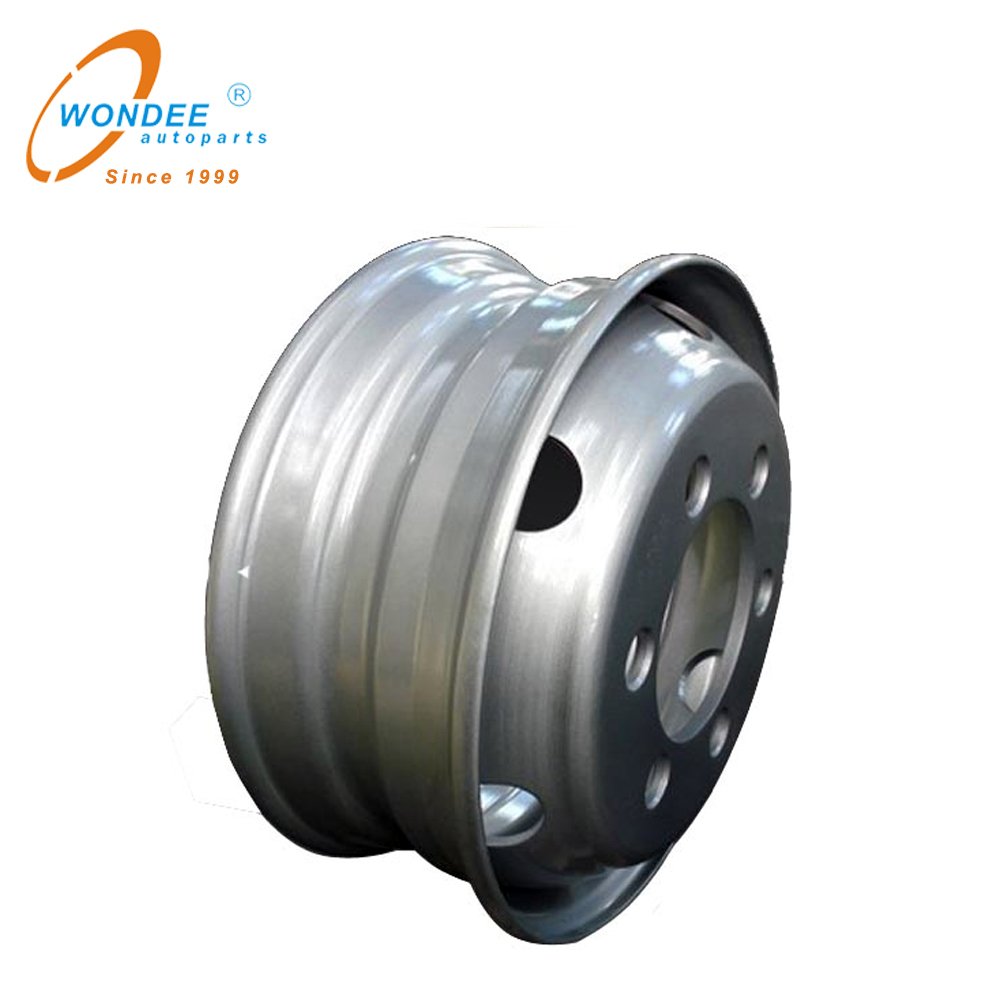Tubeless 17.5x6.00 Rim Steel Trailer Truck Wheel